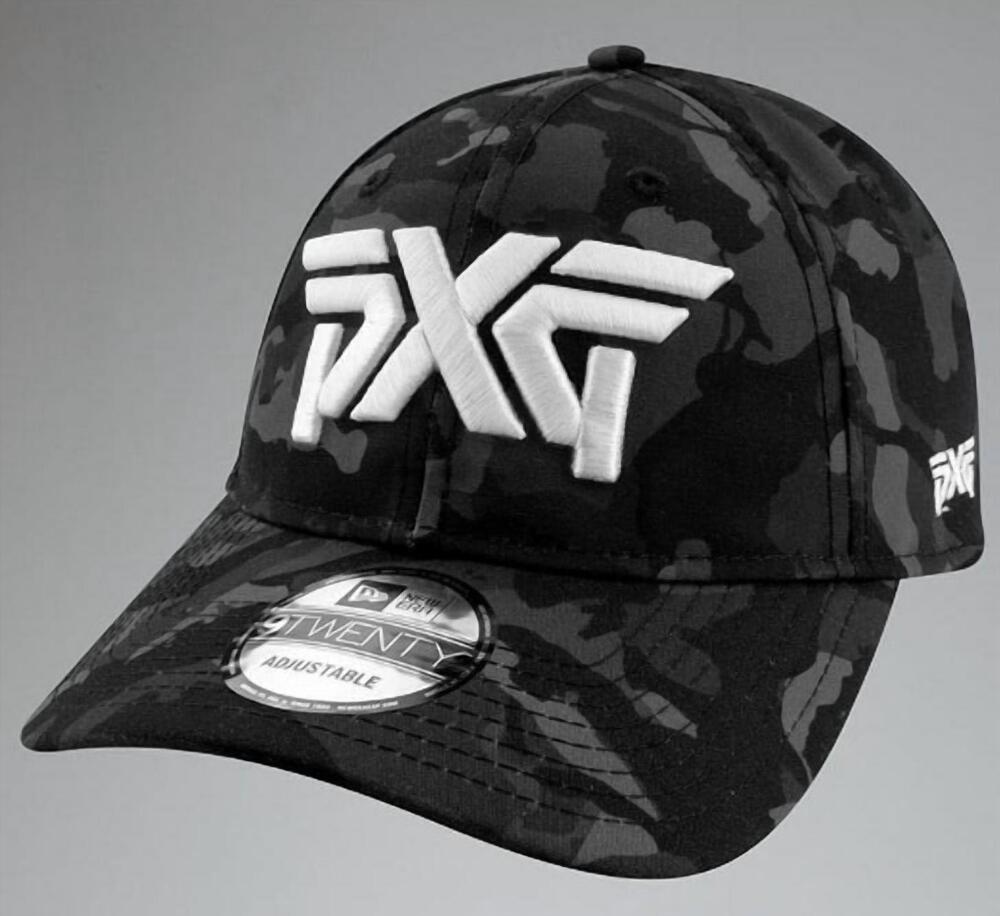 NEW PXG unisex adjustable clip cap in black